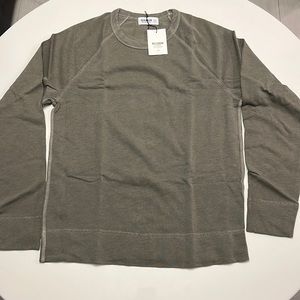 BUCK MASON ARMY VENICE WASH RAGLAN SWEATSHIRT *BRAND NEW W/ TAGS* SIZE SMALL
